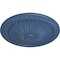 Ekena Millwork Alexa Ceiling Medallion (Fits Canopies up to 3"), Hand-Painted Americana, 15"OD x 1 3/4"P CM14AXAMF - alternate 2